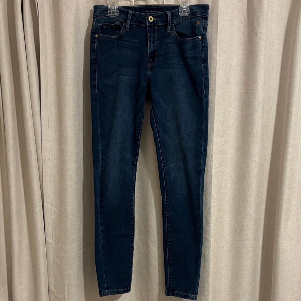 Tommy Hilfiger Women's Deep Blue Skinny Jeans